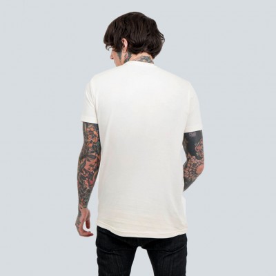 Drop Dead 笑笑 米白色T-Shirt 